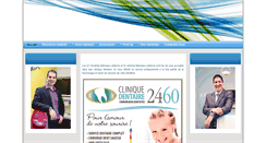 Desktop Screenshot of dentisteriesherbrooke.com